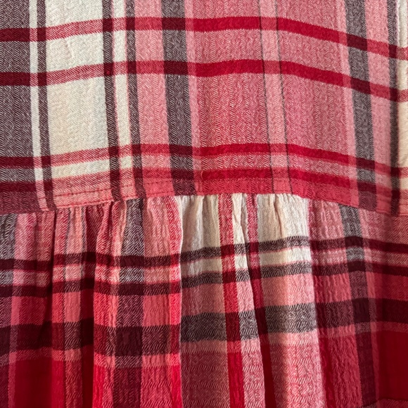 Anthropologie Pilcro Plaid Gauze Shirt-XL-NWT - Picture 6 of 12